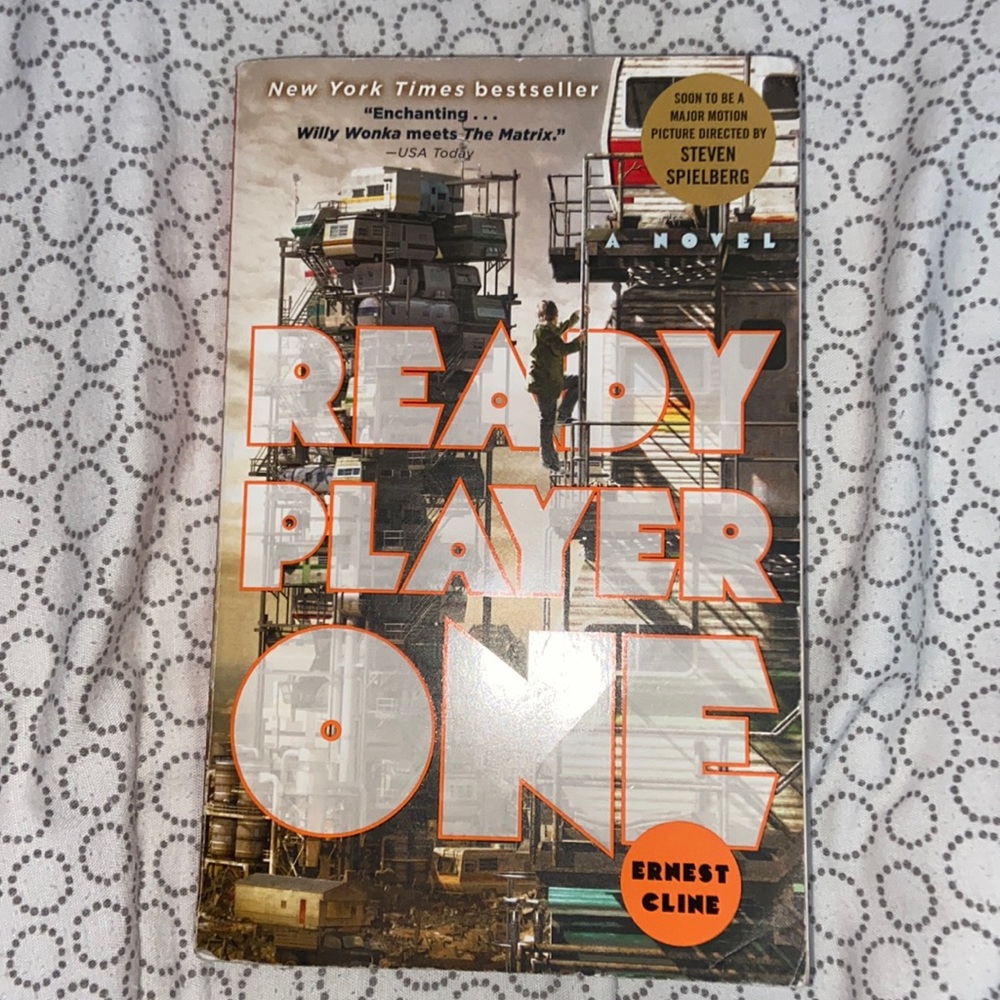 “Ready Player One” by Ernest Cline | paperback |
